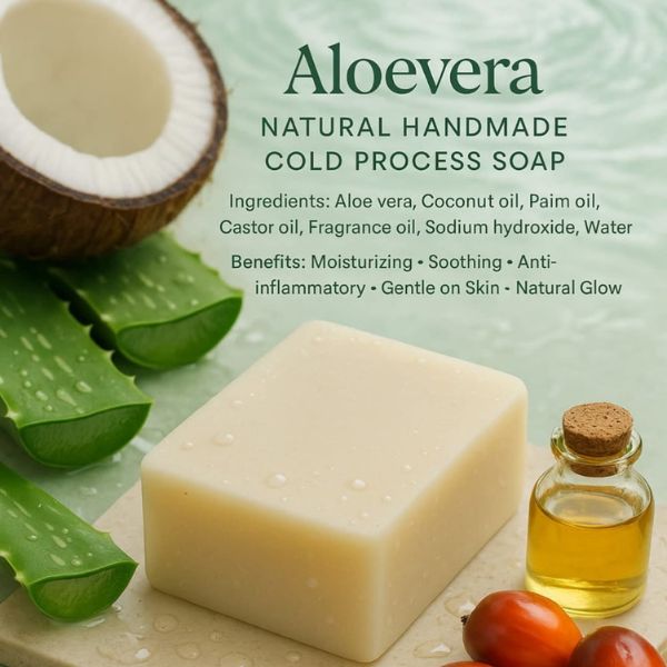 Real Alovera Gel Soap